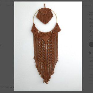 Macrame wall hanging. Bohemian Vintage Modern